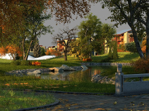 city building Model 3D