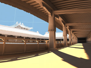 temple Modelo 3D