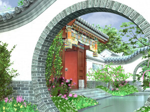 garden Model 3D
