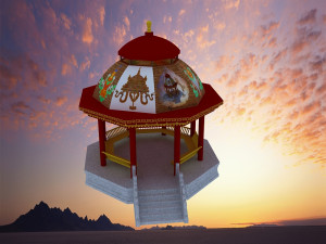 tibetan architecture 3D 模型