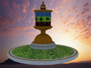 tibetan architecture 3D 模型