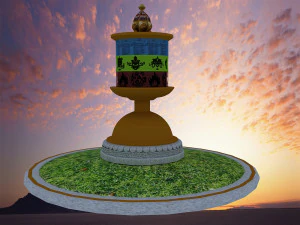 tibetan architecture 3D Model