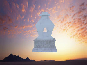 tibetan architecture 3D Model