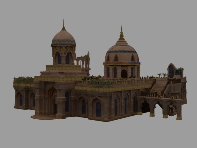 palace 3D मॉडल .c4d .max .obj .3ds .fbx .stl .blend
