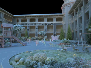 kindergarten 3D Model