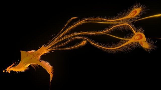 phoenix 3Dモデル .c4d .max .obj .3ds .fbx .stl .blend 