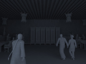ancient store Model 3D