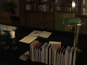 study 3D Model