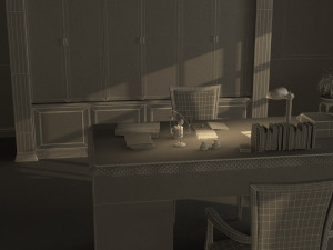 study 3D Model