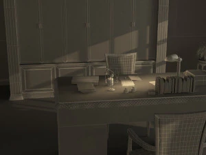 study 3D Model