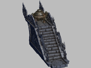 ancient tomb building 3D Model