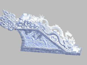 ancient tomb building Model 3D