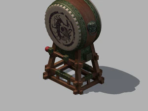 ドラム 3Dモデル