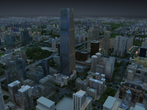 beijing international trade Modelo 3D