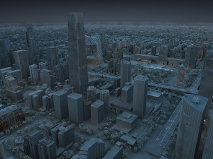 beijing international trade 3D Модель