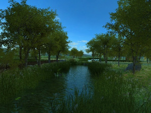 public park 3D मॉडल