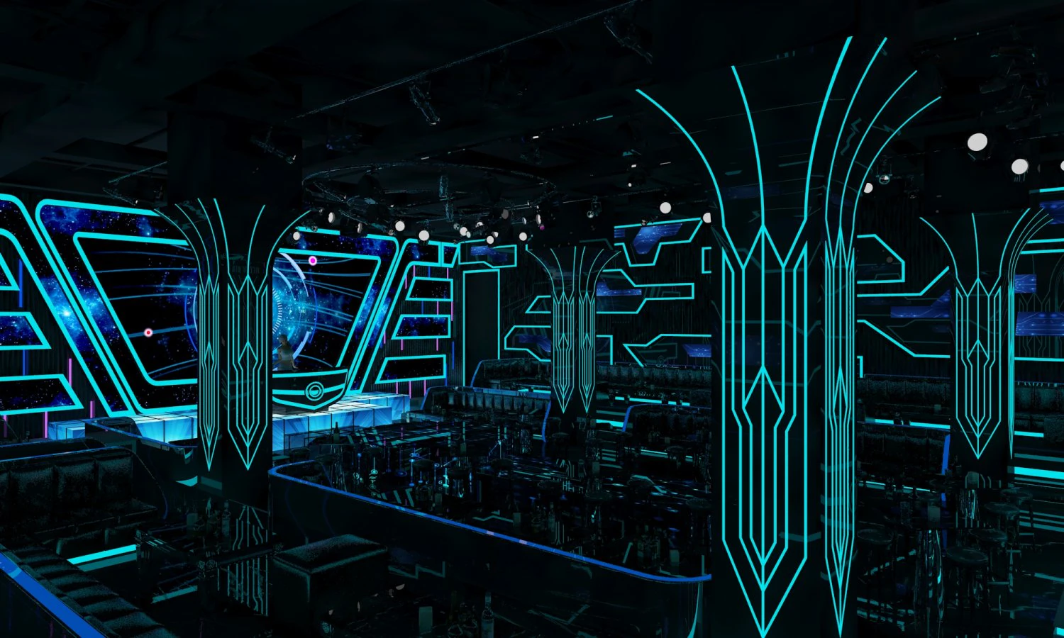 bar 3D Model .c4d .max .obj .3ds .fbx .stl .blend