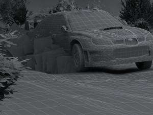 rally car 3Dモデル