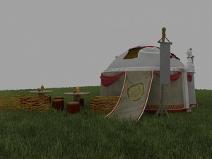 yurt Modelo 3D