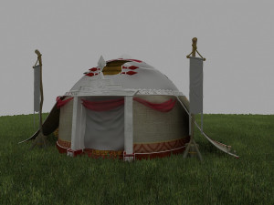 yurt Modelo 3D