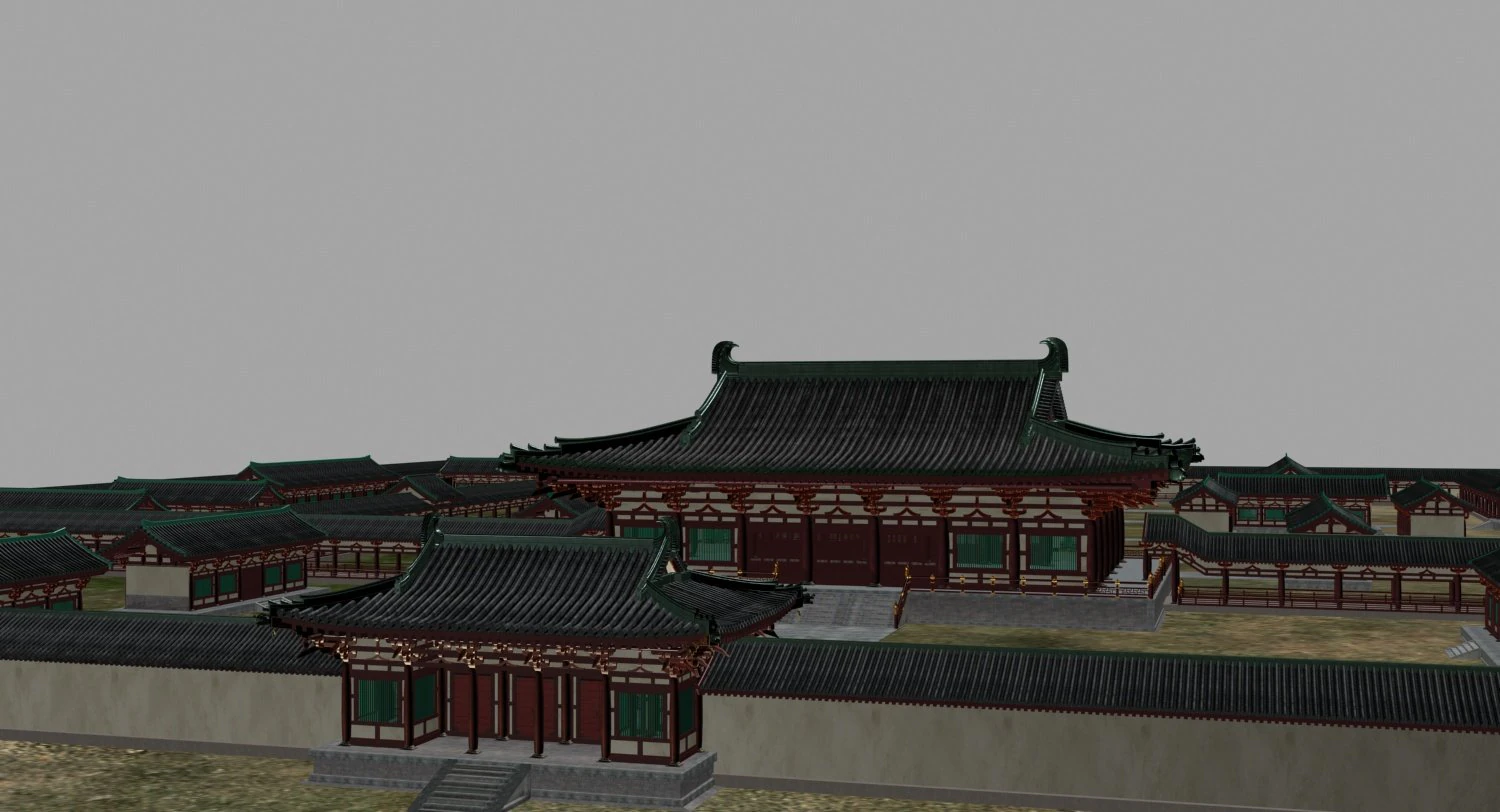 ancient architecture 3D Model .c4d .max .obj .3ds .fbx .stl .blend