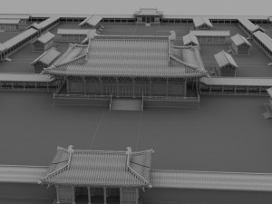 ancient architecture 3D Модель