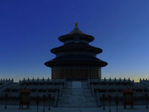 hall of prayer 3D Model