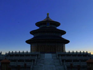 hall of prayer 3D Model