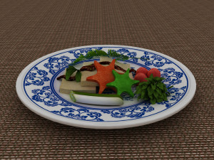 meatball tofu 3D 模型