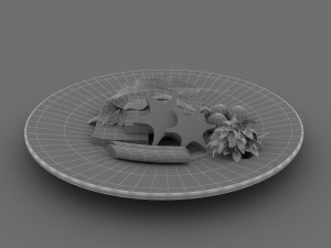meatball tofu 3D 模型