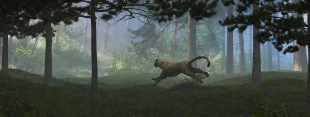 forest 3D Модель .c4d .max .obj .3ds .fbx .stl .blend 