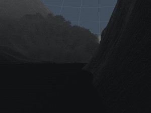 mountain stream Modèle 3D