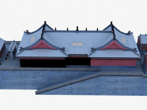 st gutta temple 3D 모델