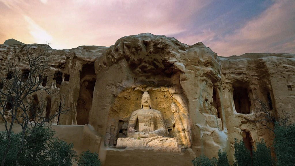 grotto big buddha 3D Model .c4d .max .obj .3ds .fbx .stl .blend