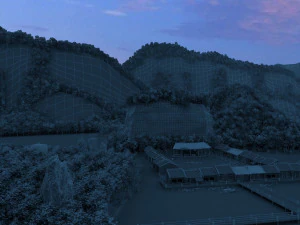 mountain villa 3D Model