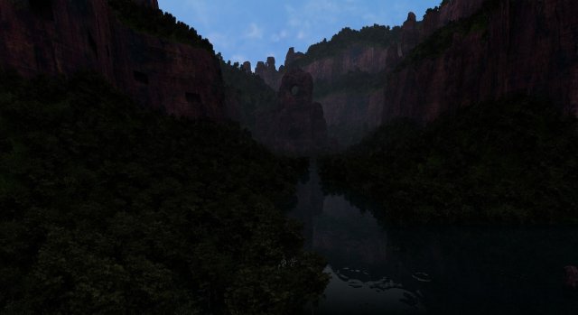 taihang mountain 3D 모델 .c4d .max .obj .3ds .fbx .stl .blend
