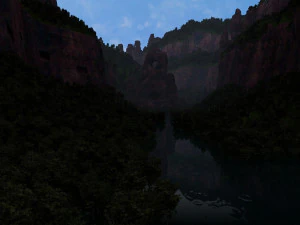 gunung taihang Model 3D
