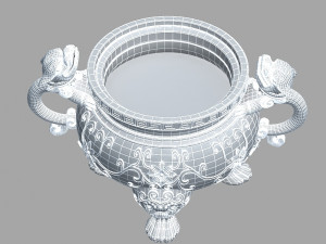 incense burner 3D मॉडल