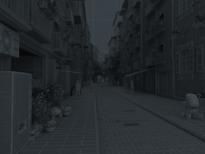 town street 3D Model