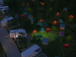 camping 3D Model