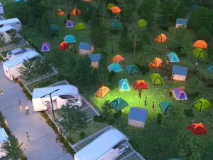 camping 3D Model