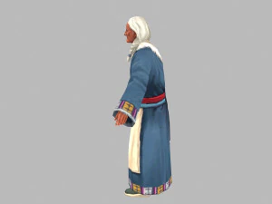old lady of tibet 3D Model
