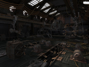 train factory Modèle 3D