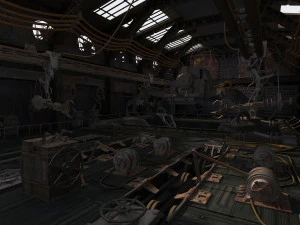 train factory 3D Model