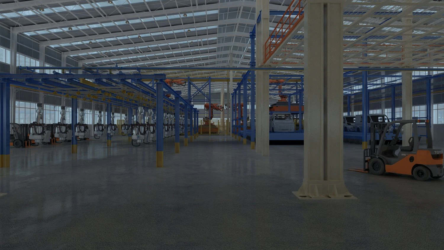 factory workshop 3D Model .c4d .max .obj .3ds .fbx .stl .blend 