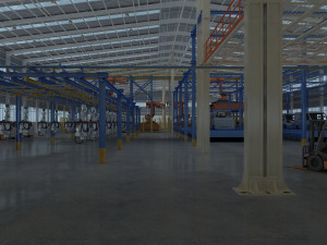 factory workshop 3D मॉडल