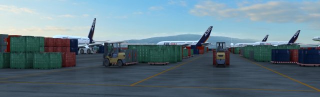 airport 3D Модель .c4d .max .obj .3ds .fbx .stl .blend 