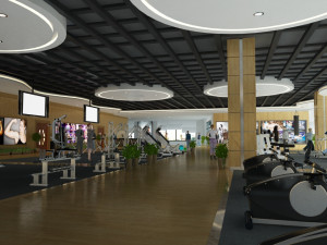 gymnasium Modèle 3D