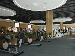 gymnasium 3D Модель