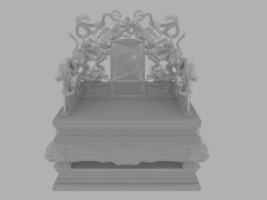 dragon chair 3D Model